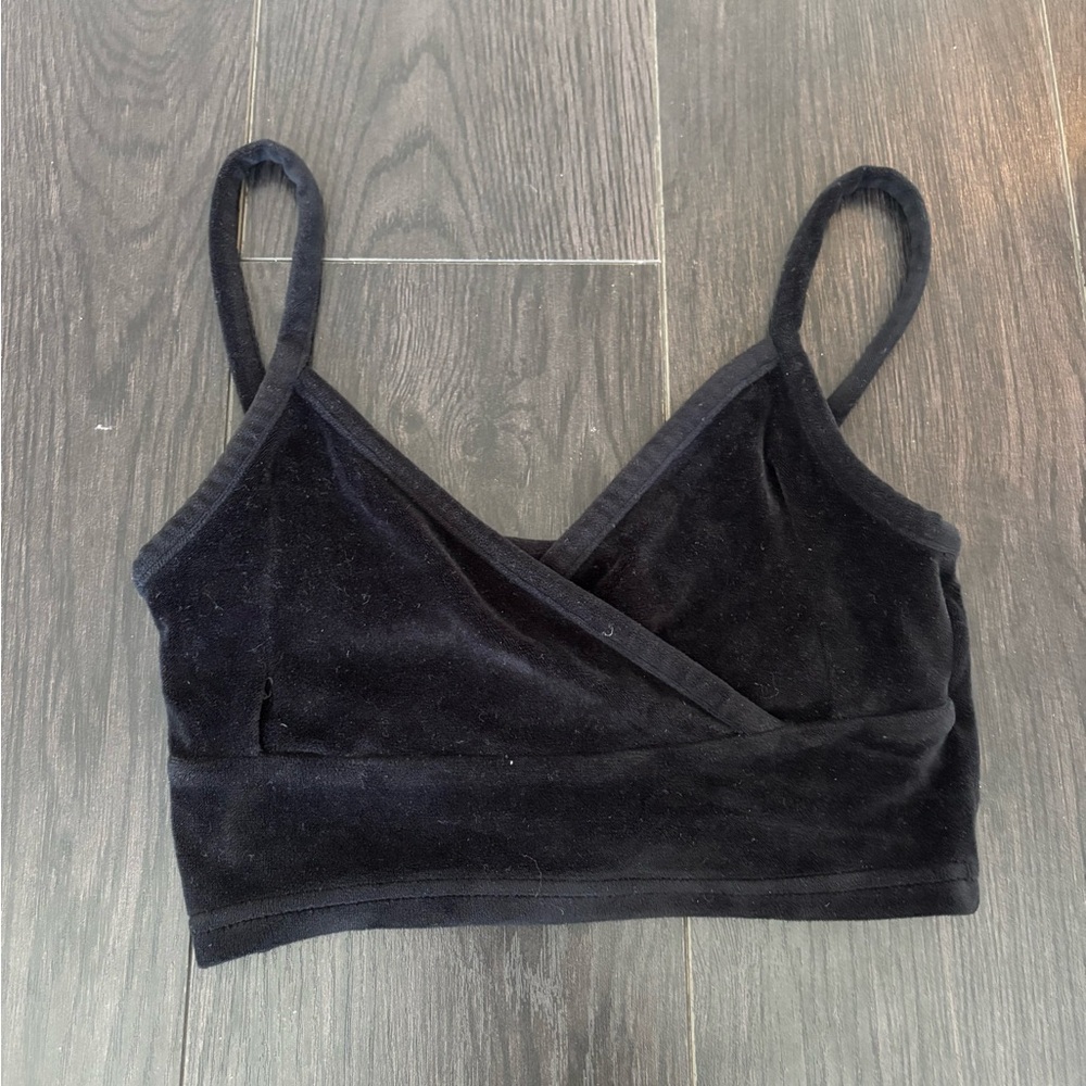 SOFT BLACK BRA TOP